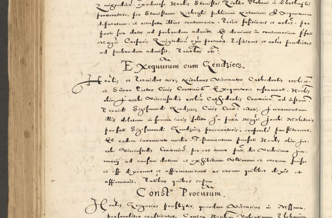 Zdjęcie nr 1136 dla obiektu archiwalnego: Acta actorum causarum sententiarum deffinitiuarum, quam interloquutoriarum, decretorum, obligationum, procuratorum etc. coram Reverendo Domino Martino Izbienski de Rusiecz Archidiacono Posnaniensis, custode et in Spiritualibus Vicario generali officiali Cracoviensis, ad Annum Domini Millesimum quingentesimum Sexagesimum Nonum cuius indictio duodecima, Pontus Sanctissimi Pii Papae Quinti Annus quartus foeliciter continuantur
