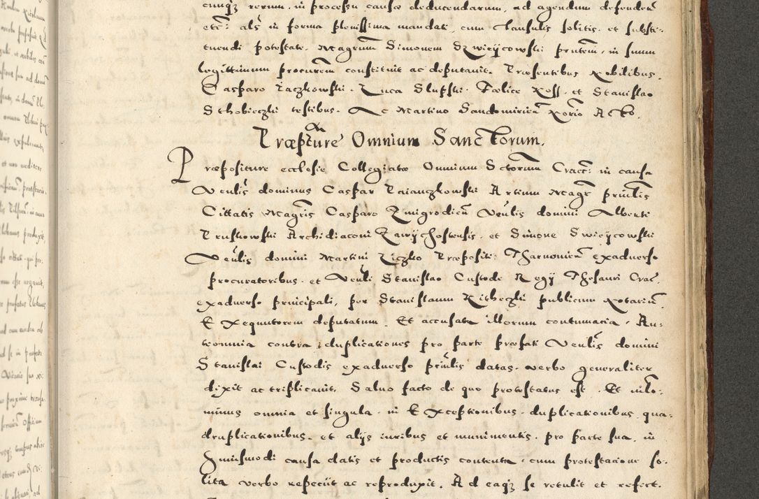 Zdjęcie nr 1127 dla obiektu archiwalnego: Acta actorum causarum sententiarum deffinitiuarum, quam interloquutoriarum, decretorum, obligationum, procuratorum etc. coram Reverendo Domino Martino Izbienski de Rusiecz Archidiacono Posnaniensis, custode et in Spiritualibus Vicario generali officiali Cracoviensis, ad Annum Domini Millesimum quingentesimum Sexagesimum Nonum cuius indictio duodecima, Pontus Sanctissimi Pii Papae Quinti Annus quartus foeliciter continuantur