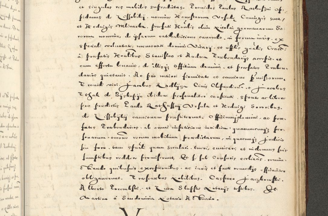 Zdjęcie nr 1131 dla obiektu archiwalnego: Acta actorum causarum sententiarum deffinitiuarum, quam interloquutoriarum, decretorum, obligationum, procuratorum etc. coram Reverendo Domino Martino Izbienski de Rusiecz Archidiacono Posnaniensis, custode et in Spiritualibus Vicario generali officiali Cracoviensis, ad Annum Domini Millesimum quingentesimum Sexagesimum Nonum cuius indictio duodecima, Pontus Sanctissimi Pii Papae Quinti Annus quartus foeliciter continuantur