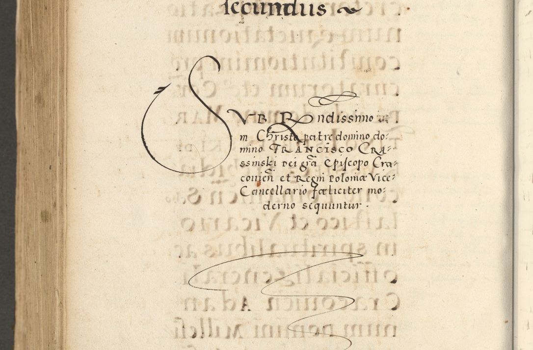 Zdjęcie nr 1122 dla obiektu archiwalnego: Acta actorum causarum sententiarum deffinitiuarum, quam interloquutoriarum, decretorum, obligationum, procuratorum etc. coram Reverendo Domino Martino Izbienski de Rusiecz Archidiacono Posnaniensis, custode et in Spiritualibus Vicario generali officiali Cracoviensis, ad Annum Domini Millesimum quingentesimum Sexagesimum Nonum cuius indictio duodecima, Pontus Sanctissimi Pii Papae Quinti Annus quartus foeliciter continuantur