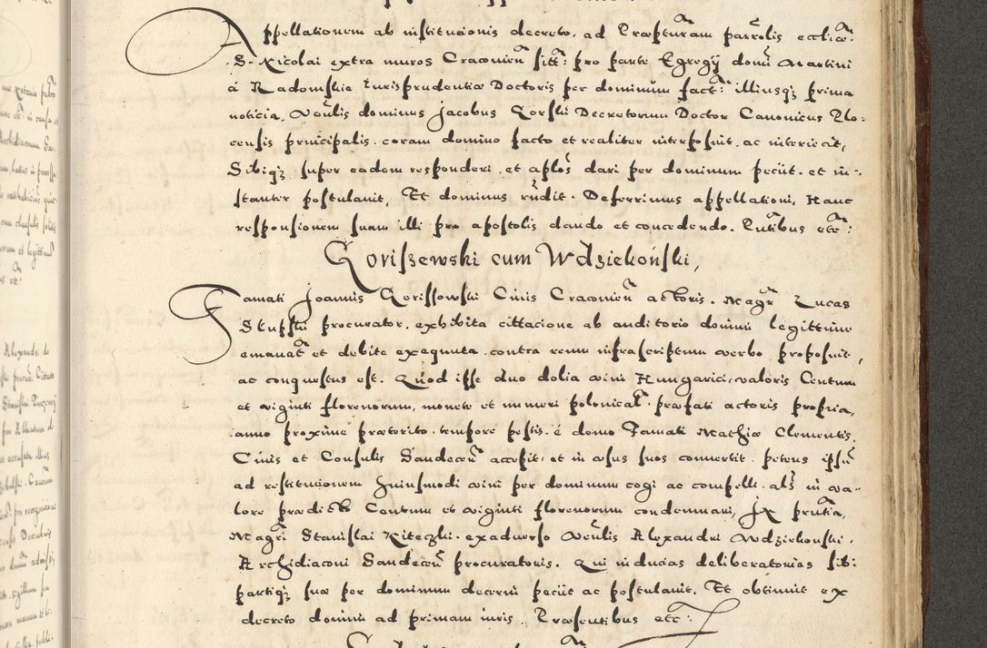 Zdjęcie nr 1111 dla obiektu archiwalnego: Acta actorum causarum sententiarum deffinitiuarum, quam interloquutoriarum, decretorum, obligationum, procuratorum etc. coram Reverendo Domino Martino Izbienski de Rusiecz Archidiacono Posnaniensis, custode et in Spiritualibus Vicario generali officiali Cracoviensis, ad Annum Domini Millesimum quingentesimum Sexagesimum Nonum cuius indictio duodecima, Pontus Sanctissimi Pii Papae Quinti Annus quartus foeliciter continuantur