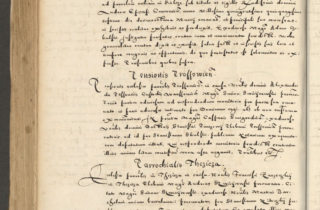 Zdjęcie nr 1098 dla obiektu archiwalnego: Acta actorum causarum sententiarum deffinitiuarum, quam interloquutoriarum, decretorum, obligationum, procuratorum etc. coram Reverendo Domino Martino Izbienski de Rusiecz Archidiacono Posnaniensis, custode et in Spiritualibus Vicario generali officiali Cracoviensis, ad Annum Domini Millesimum quingentesimum Sexagesimum Nonum cuius indictio duodecima, Pontus Sanctissimi Pii Papae Quinti Annus quartus foeliciter continuantur