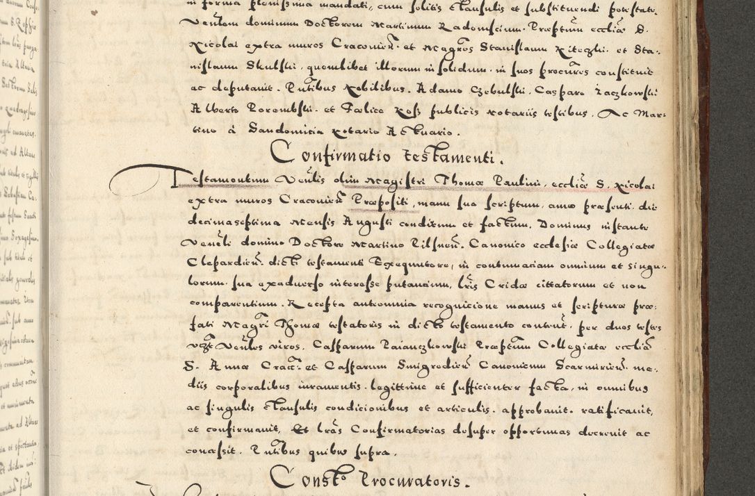 Zdjęcie nr 1097 dla obiektu archiwalnego: Acta actorum causarum sententiarum deffinitiuarum, quam interloquutoriarum, decretorum, obligationum, procuratorum etc. coram Reverendo Domino Martino Izbienski de Rusiecz Archidiacono Posnaniensis, custode et in Spiritualibus Vicario generali officiali Cracoviensis, ad Annum Domini Millesimum quingentesimum Sexagesimum Nonum cuius indictio duodecima, Pontus Sanctissimi Pii Papae Quinti Annus quartus foeliciter continuantur