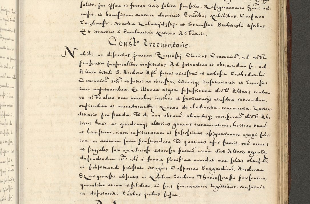Zdjęcie nr 1093 dla obiektu archiwalnego: Acta actorum causarum sententiarum deffinitiuarum, quam interloquutoriarum, decretorum, obligationum, procuratorum etc. coram Reverendo Domino Martino Izbienski de Rusiecz Archidiacono Posnaniensis, custode et in Spiritualibus Vicario generali officiali Cracoviensis, ad Annum Domini Millesimum quingentesimum Sexagesimum Nonum cuius indictio duodecima, Pontus Sanctissimi Pii Papae Quinti Annus quartus foeliciter continuantur