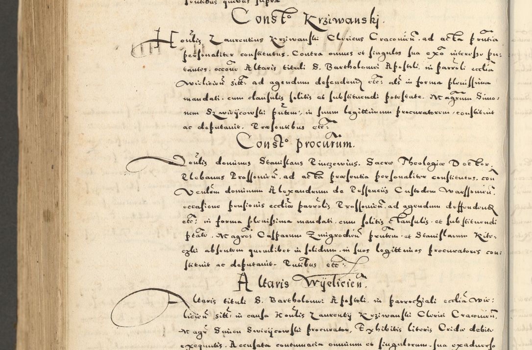 Zdjęcie nr 1088 dla obiektu archiwalnego: Acta actorum causarum sententiarum deffinitiuarum, quam interloquutoriarum, decretorum, obligationum, procuratorum etc. coram Reverendo Domino Martino Izbienski de Rusiecz Archidiacono Posnaniensis, custode et in Spiritualibus Vicario generali officiali Cracoviensis, ad Annum Domini Millesimum quingentesimum Sexagesimum Nonum cuius indictio duodecima, Pontus Sanctissimi Pii Papae Quinti Annus quartus foeliciter continuantur