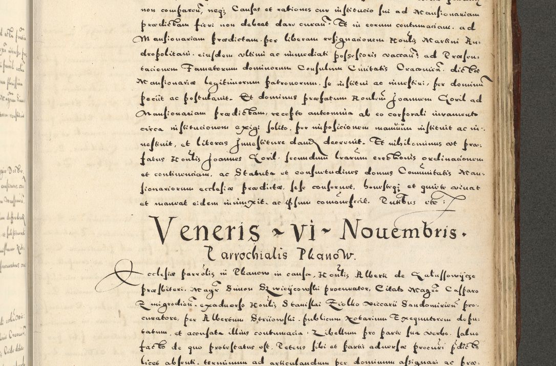 Zdjęcie nr 1089 dla obiektu archiwalnego: Acta actorum causarum sententiarum deffinitiuarum, quam interloquutoriarum, decretorum, obligationum, procuratorum etc. coram Reverendo Domino Martino Izbienski de Rusiecz Archidiacono Posnaniensis, custode et in Spiritualibus Vicario generali officiali Cracoviensis, ad Annum Domini Millesimum quingentesimum Sexagesimum Nonum cuius indictio duodecima, Pontus Sanctissimi Pii Papae Quinti Annus quartus foeliciter continuantur