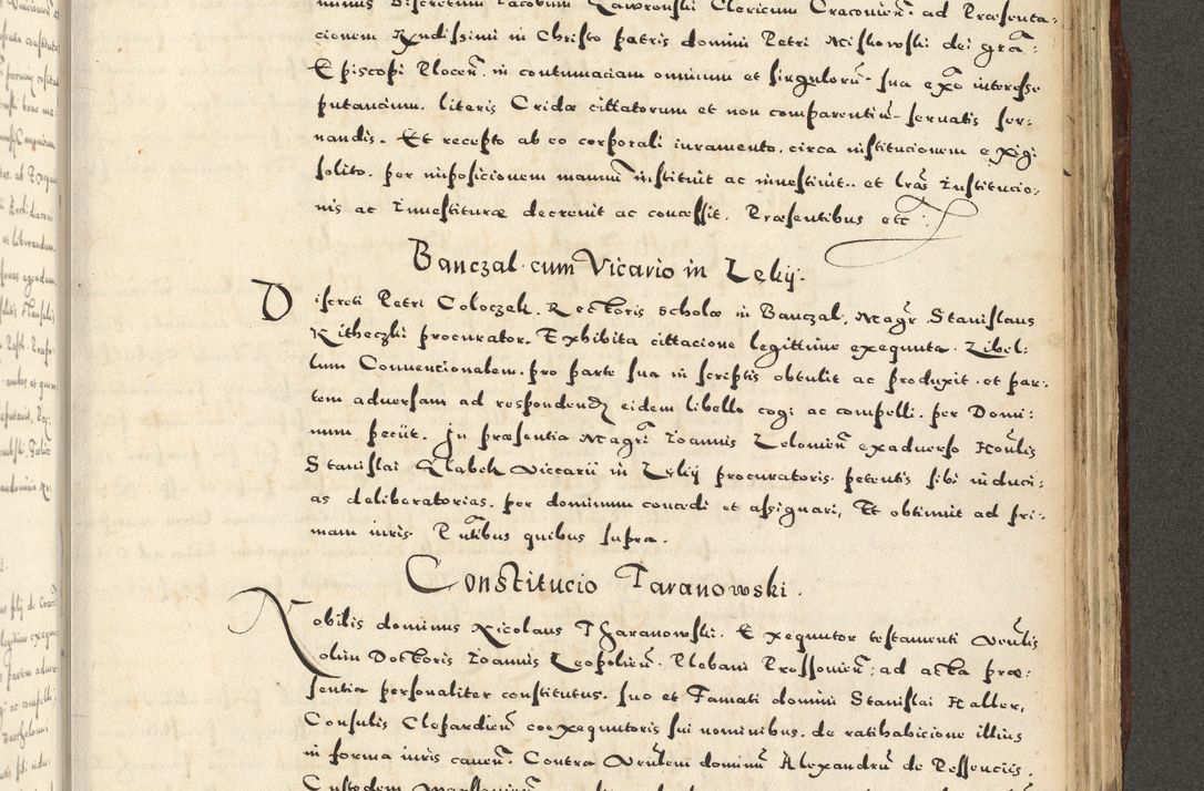 Zdjęcie nr 1083 dla obiektu archiwalnego: Acta actorum causarum sententiarum deffinitiuarum, quam interloquutoriarum, decretorum, obligationum, procuratorum etc. coram Reverendo Domino Martino Izbienski de Rusiecz Archidiacono Posnaniensis, custode et in Spiritualibus Vicario generali officiali Cracoviensis, ad Annum Domini Millesimum quingentesimum Sexagesimum Nonum cuius indictio duodecima, Pontus Sanctissimi Pii Papae Quinti Annus quartus foeliciter continuantur
