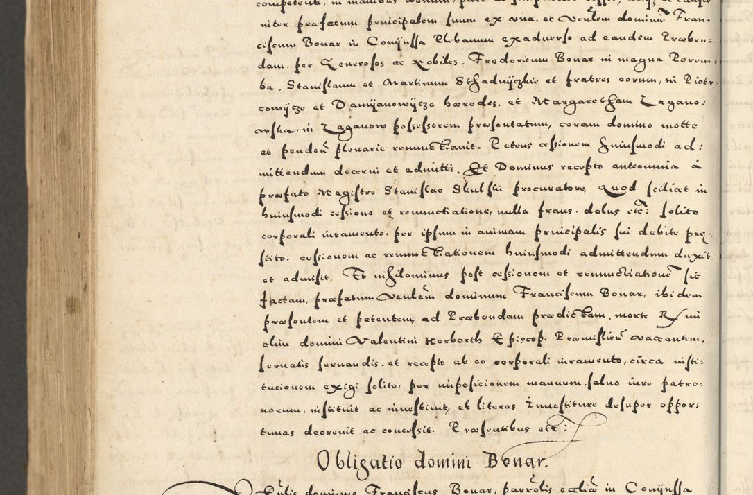 Zdjęcie nr 1070 dla obiektu archiwalnego: Acta actorum causarum sententiarum deffinitiuarum, quam interloquutoriarum, decretorum, obligationum, procuratorum etc. coram Reverendo Domino Martino Izbienski de Rusiecz Archidiacono Posnaniensis, custode et in Spiritualibus Vicario generali officiali Cracoviensis, ad Annum Domini Millesimum quingentesimum Sexagesimum Nonum cuius indictio duodecima, Pontus Sanctissimi Pii Papae Quinti Annus quartus foeliciter continuantur