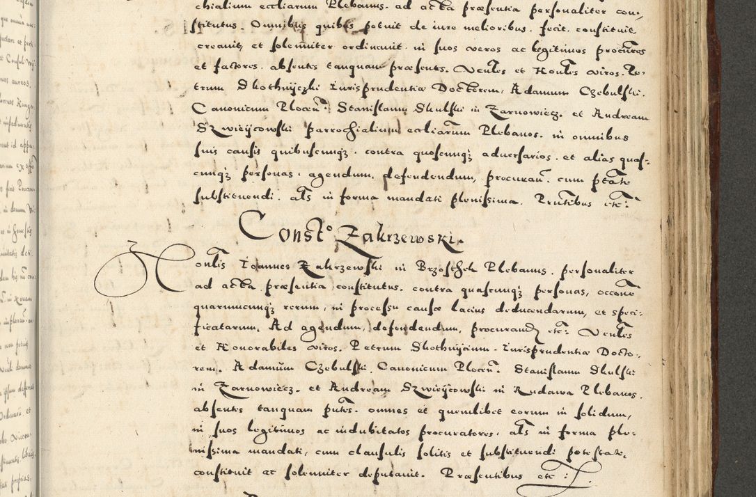 Zdjęcie nr 1039 dla obiektu archiwalnego: Acta actorum causarum sententiarum deffinitiuarum, quam interloquutoriarum, decretorum, obligationum, procuratorum etc. coram Reverendo Domino Martino Izbienski de Rusiecz Archidiacono Posnaniensis, custode et in Spiritualibus Vicario generali officiali Cracoviensis, ad Annum Domini Millesimum quingentesimum Sexagesimum Nonum cuius indictio duodecima, Pontus Sanctissimi Pii Papae Quinti Annus quartus foeliciter continuantur