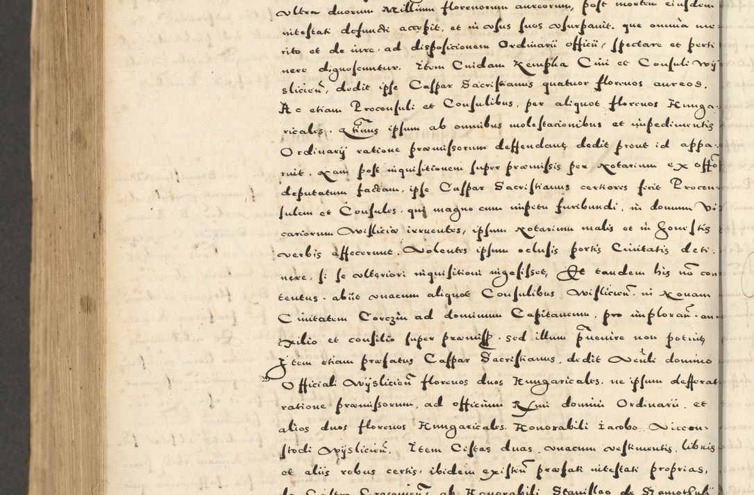 Zdjęcie nr 1038 dla obiektu archiwalnego: Acta actorum causarum sententiarum deffinitiuarum, quam interloquutoriarum, decretorum, obligationum, procuratorum etc. coram Reverendo Domino Martino Izbienski de Rusiecz Archidiacono Posnaniensis, custode et in Spiritualibus Vicario generali officiali Cracoviensis, ad Annum Domini Millesimum quingentesimum Sexagesimum Nonum cuius indictio duodecima, Pontus Sanctissimi Pii Papae Quinti Annus quartus foeliciter continuantur