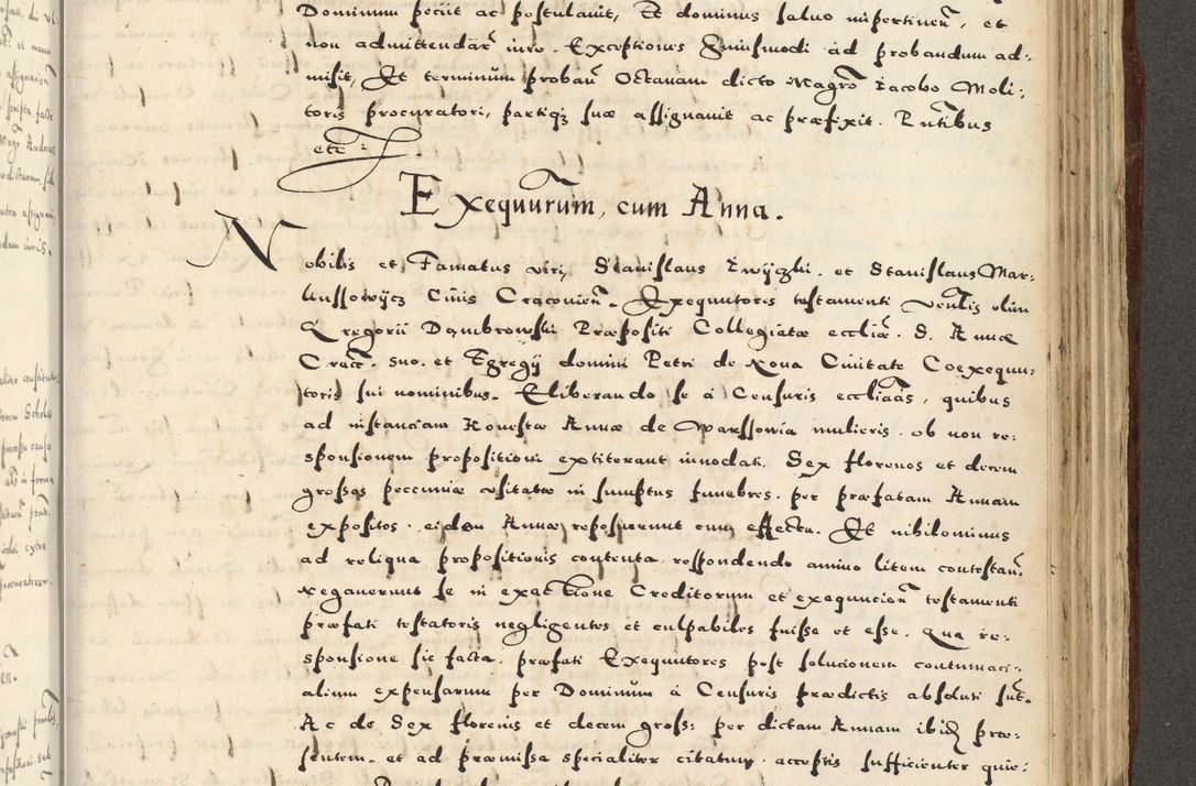 Zdjęcie nr 1037 dla obiektu archiwalnego: Acta actorum causarum sententiarum deffinitiuarum, quam interloquutoriarum, decretorum, obligationum, procuratorum etc. coram Reverendo Domino Martino Izbienski de Rusiecz Archidiacono Posnaniensis, custode et in Spiritualibus Vicario generali officiali Cracoviensis, ad Annum Domini Millesimum quingentesimum Sexagesimum Nonum cuius indictio duodecima, Pontus Sanctissimi Pii Papae Quinti Annus quartus foeliciter continuantur
