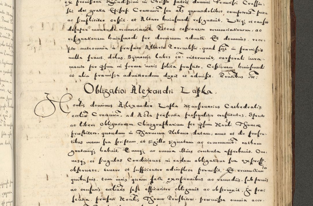 Zdjęcie nr 1027 dla obiektu archiwalnego: Acta actorum causarum sententiarum deffinitiuarum, quam interloquutoriarum, decretorum, obligationum, procuratorum etc. coram Reverendo Domino Martino Izbienski de Rusiecz Archidiacono Posnaniensis, custode et in Spiritualibus Vicario generali officiali Cracoviensis, ad Annum Domini Millesimum quingentesimum Sexagesimum Nonum cuius indictio duodecima, Pontus Sanctissimi Pii Papae Quinti Annus quartus foeliciter continuantur