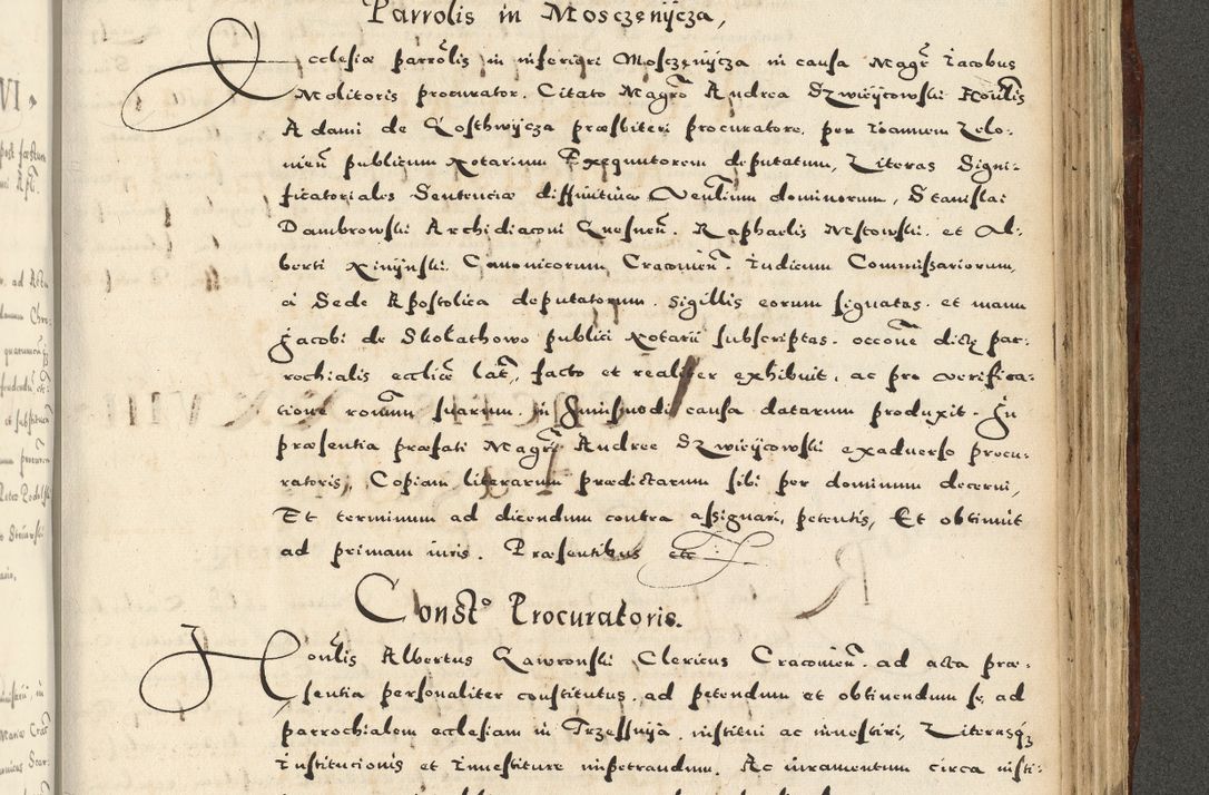 Zdjęcie nr 1029 dla obiektu archiwalnego: Acta actorum causarum sententiarum deffinitiuarum, quam interloquutoriarum, decretorum, obligationum, procuratorum etc. coram Reverendo Domino Martino Izbienski de Rusiecz Archidiacono Posnaniensis, custode et in Spiritualibus Vicario generali officiali Cracoviensis, ad Annum Domini Millesimum quingentesimum Sexagesimum Nonum cuius indictio duodecima, Pontus Sanctissimi Pii Papae Quinti Annus quartus foeliciter continuantur