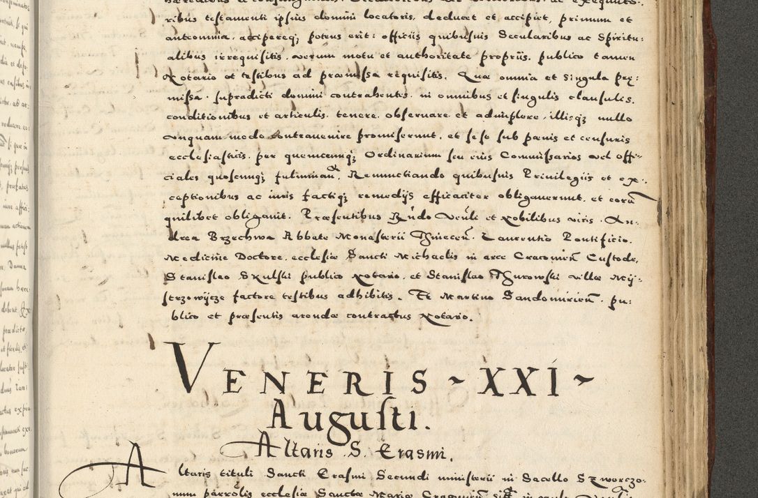 Zdjęcie nr 1025 dla obiektu archiwalnego: Acta actorum causarum sententiarum deffinitiuarum, quam interloquutoriarum, decretorum, obligationum, procuratorum etc. coram Reverendo Domino Martino Izbienski de Rusiecz Archidiacono Posnaniensis, custode et in Spiritualibus Vicario generali officiali Cracoviensis, ad Annum Domini Millesimum quingentesimum Sexagesimum Nonum cuius indictio duodecima, Pontus Sanctissimi Pii Papae Quinti Annus quartus foeliciter continuantur