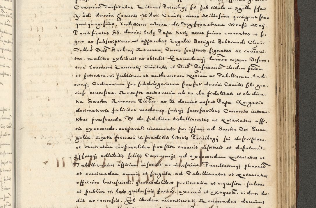 Zdjęcie nr 1017 dla obiektu archiwalnego: Acta actorum causarum sententiarum deffinitiuarum, quam interloquutoriarum, decretorum, obligationum, procuratorum etc. coram Reverendo Domino Martino Izbienski de Rusiecz Archidiacono Posnaniensis, custode et in Spiritualibus Vicario generali officiali Cracoviensis, ad Annum Domini Millesimum quingentesimum Sexagesimum Nonum cuius indictio duodecima, Pontus Sanctissimi Pii Papae Quinti Annus quartus foeliciter continuantur