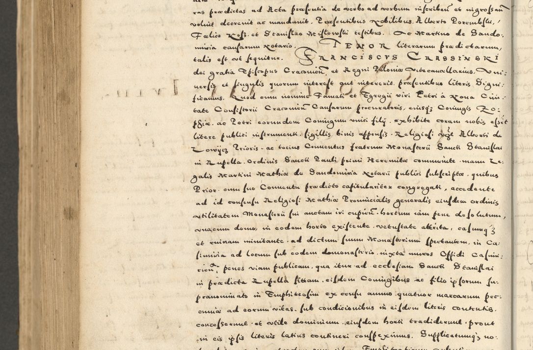 Zdjęcie nr 1020 dla obiektu archiwalnego: Acta actorum causarum sententiarum deffinitiuarum, quam interloquutoriarum, decretorum, obligationum, procuratorum etc. coram Reverendo Domino Martino Izbienski de Rusiecz Archidiacono Posnaniensis, custode et in Spiritualibus Vicario generali officiali Cracoviensis, ad Annum Domini Millesimum quingentesimum Sexagesimum Nonum cuius indictio duodecima, Pontus Sanctissimi Pii Papae Quinti Annus quartus foeliciter continuantur