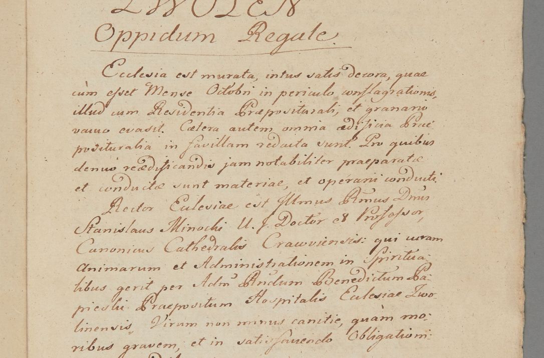 Zdjęcie nr 10 dla obiektu archiwalnego: ACTUS Visitationis Decanalis Ecclesiarum Parochialium Dioecesis Cracoviensis Decanatus Zwolinensis Ex Mandato Illustrissimi Reverendissimi Domini Augustini Caroli Borromaei LIPIŃSKI Utriusque Juris Doctoris, Ecclesiarum Cathedralium Cracoviensis Scholastici Provisi, Plocensis Canonici, Vicarii in Spiritualibus, et Officialis Generalis Cracoviensis, Ordinis Sancti Stanislai EQUITIS per Epistolam Encyclicam ad Decaneos Foraneos Dioecesis Cracoviensis Typis impressam Datam Cracoviae Die 29 Septembris Anno 1795 Promulgato per Me Joannem Cantium Poznański Canonicum Sancti Sepulcri Domini Praepositum Skarisoviensem pro Illustri Admodum Reverendo Domino Decano Zwolinensi Substitutum Visitatorem Mense Novembri peractae.