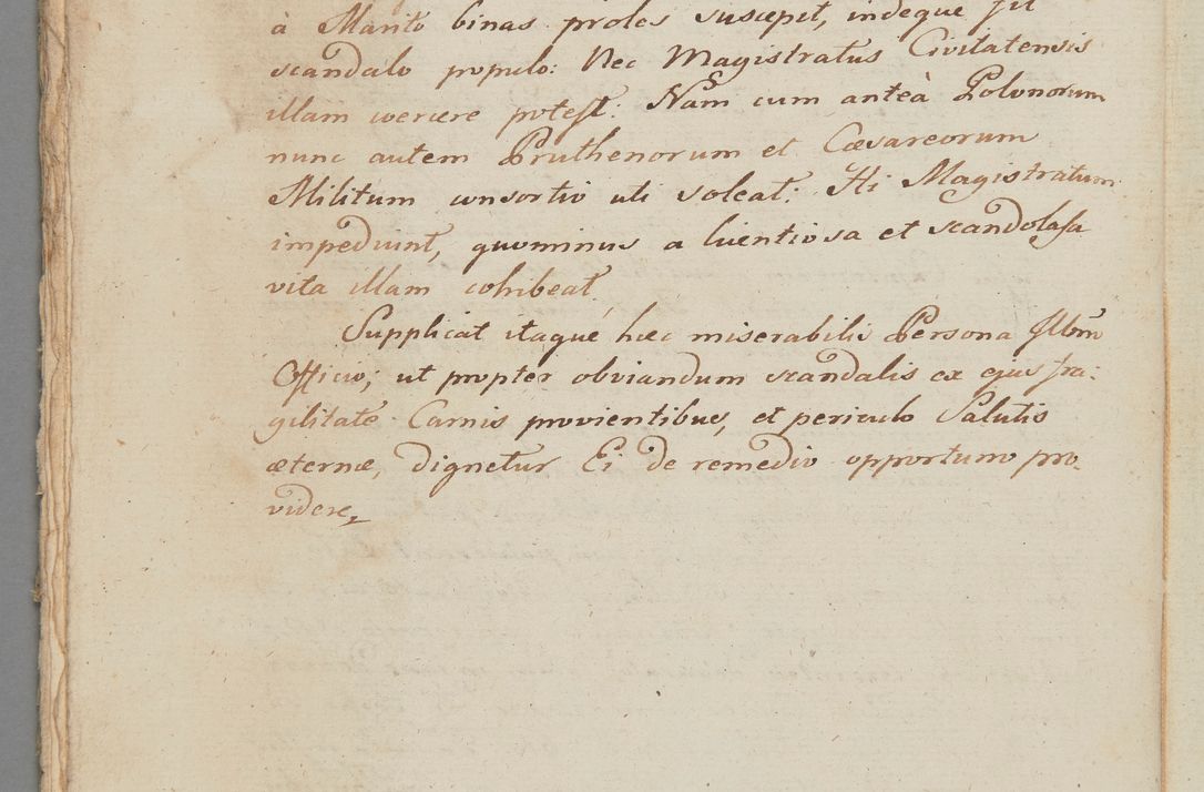 Zdjęcie nr 31 dla obiektu archiwalnego: ACTUS Visitationis Decanalis Ecclesiarum Parochialium Dioecesis Cracoviensis Decanatus Zwolinensis Ex Mandato Illustrissimi Reverendissimi Domini Augustini Caroli Borromaei LIPIŃSKI Utriusque Juris Doctoris, Ecclesiarum Cathedralium Cracoviensis Scholastici Provisi, Plocensis Canonici, Vicarii in Spiritualibus, et Officialis Generalis Cracoviensis, Ordinis Sancti Stanislai EQUITIS per Epistolam Encyclicam ad Decaneos Foraneos Dioecesis Cracoviensis Typis impressam Datam Cracoviae Die 29 Septembris Anno 1795 Promulgato per Me Joannem Cantium Poznański Canonicum Sancti Sepulcri Domini Praepositum Skarisoviensem pro Illustri Admodum Reverendo Domino Decano Zwolinensi Substitutum Visitatorem Mense Novembri peractae.