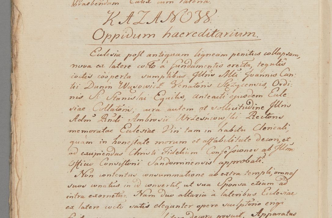 Zdjęcie nr 28 dla obiektu archiwalnego: ACTUS Visitationis Decanalis Ecclesiarum Parochialium Dioecesis Cracoviensis Decanatus Zwolinensis Ex Mandato Illustrissimi Reverendissimi Domini Augustini Caroli Borromaei LIPIŃSKI Utriusque Juris Doctoris, Ecclesiarum Cathedralium Cracoviensis Scholastici Provisi, Plocensis Canonici, Vicarii in Spiritualibus, et Officialis Generalis Cracoviensis, Ordinis Sancti Stanislai EQUITIS per Epistolam Encyclicam ad Decaneos Foraneos Dioecesis Cracoviensis Typis impressam Datam Cracoviae Die 29 Septembris Anno 1795 Promulgato per Me Joannem Cantium Poznański Canonicum Sancti Sepulcri Domini Praepositum Skarisoviensem pro Illustri Admodum Reverendo Domino Decano Zwolinensi Substitutum Visitatorem Mense Novembri peractae.