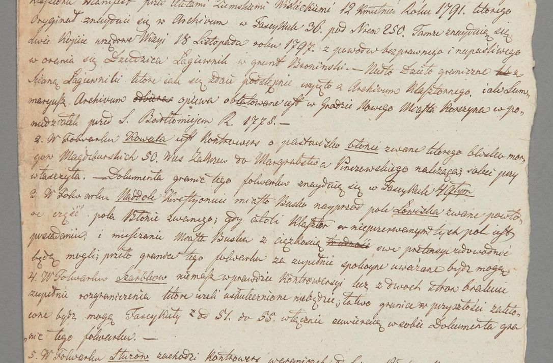 Zdjęcie nr 17 dla obiektu archiwalnego: [Akta lustracji dóbr różnych klasztorów i kościołów parafialnych]