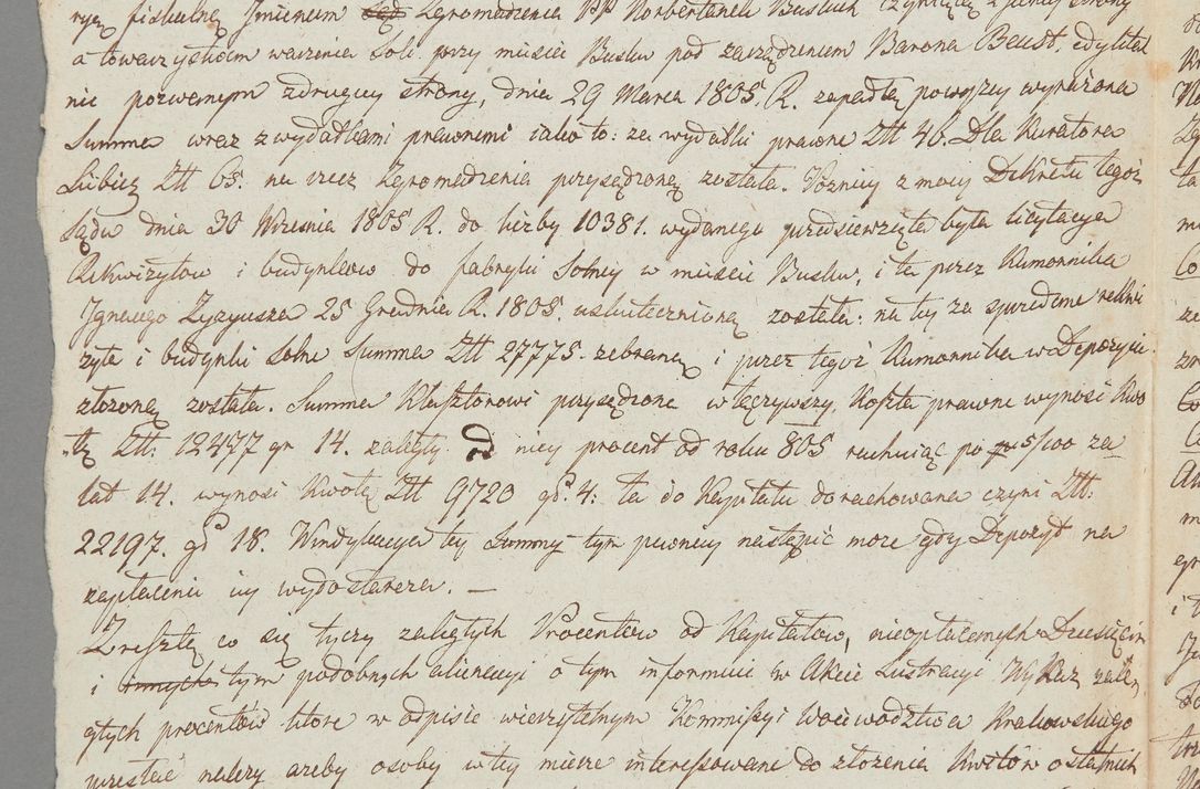 Zdjęcie nr 18 dla obiektu archiwalnego: [Akta lustracji dóbr różnych klasztorów i kościołów parafialnych]