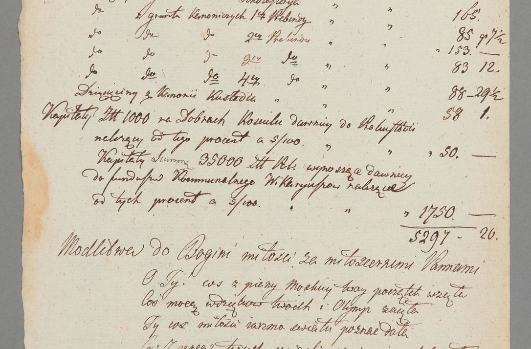 Zdjęcie nr 16 dla obiektu archiwalnego: [Akta lustracji dóbr różnych klasztorów i kościołów parafialnych]