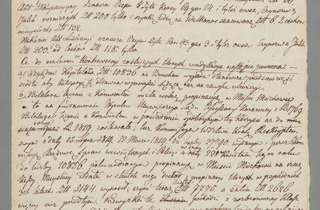 Zdjęcie nr 21 dla obiektu archiwalnego: [Akta lustracji dóbr różnych klasztorów i kościołów parafialnych]