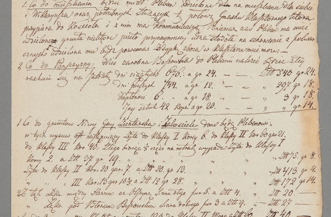 Zdjęcie nr 9 dla obiektu archiwalnego: [Akta lustracji dóbr różnych klasztorów i kościołów parafialnych]