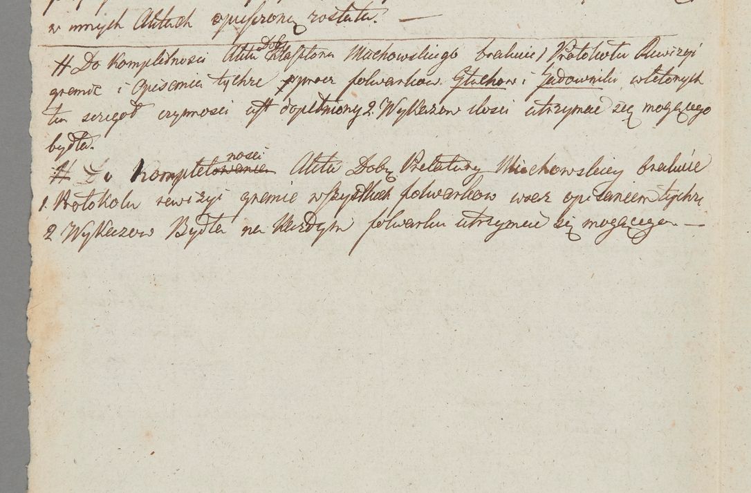 Zdjęcie nr 6 dla obiektu archiwalnego: [Akta lustracji dóbr różnych klasztorów i kościołów parafialnych]