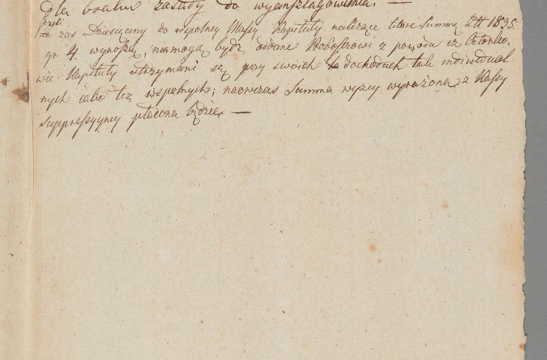 Zdjęcie nr 3 dla obiektu archiwalnego: [Akta lustracji dóbr różnych klasztorów i kościołów parafialnych]