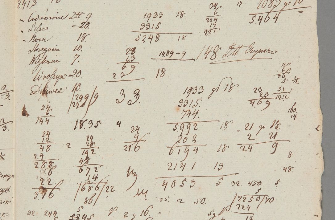 Zdjęcie nr 47 dla obiektu archiwalnego: [Akta lustracji dóbr różnych klasztorów i kościołów parafialnych]