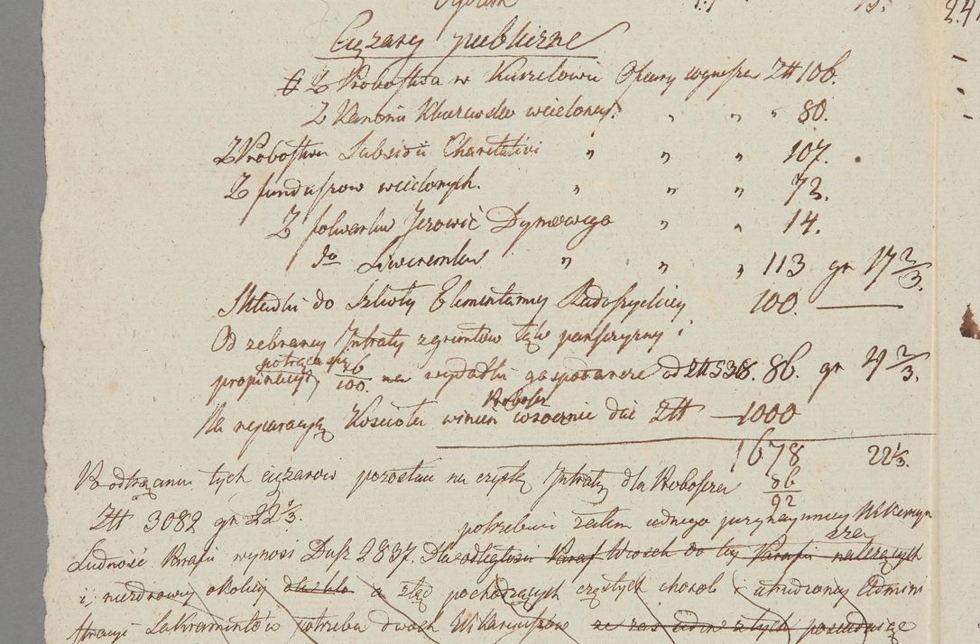 Zdjęcie nr 46 dla obiektu archiwalnego: [Akta lustracji dóbr różnych klasztorów i kościołów parafialnych]