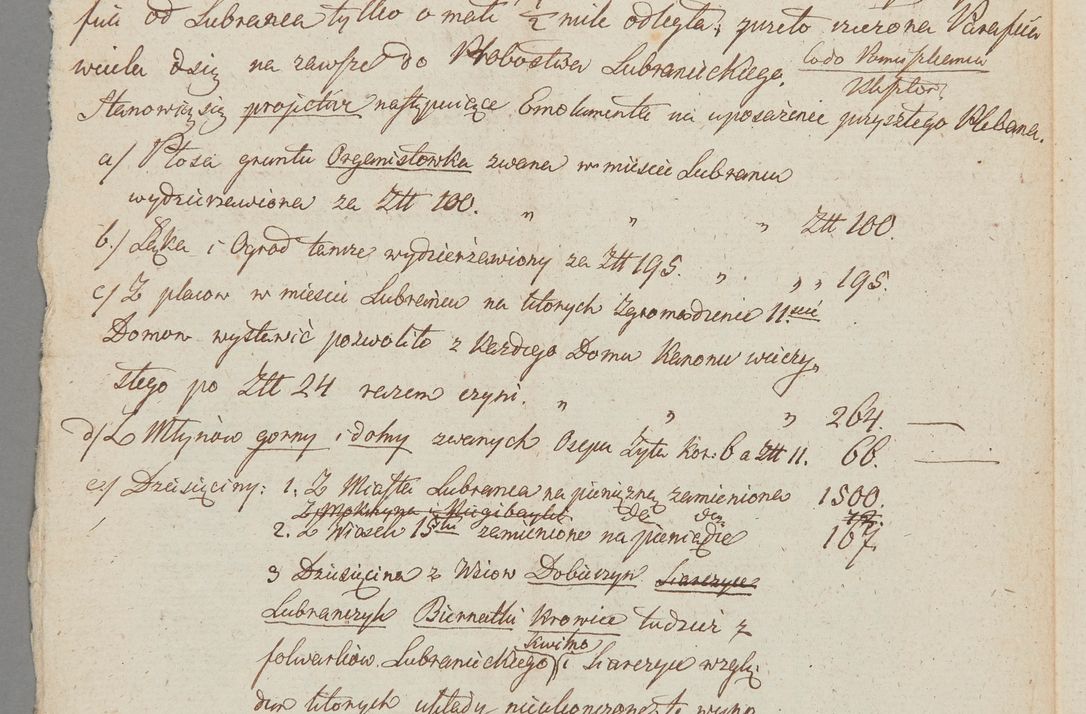 Zdjęcie nr 38 dla obiektu archiwalnego: [Akta lustracji dóbr różnych klasztorów i kościołów parafialnych]