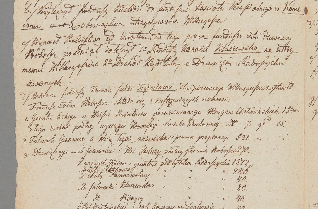 Zdjęcie nr 34 dla obiektu archiwalnego: [Akta lustracji dóbr różnych klasztorów i kościołów parafialnych]