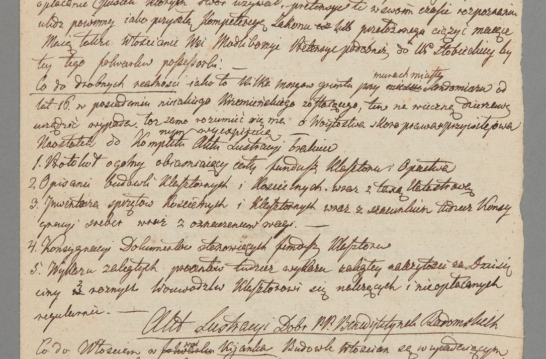 Zdjęcie nr 29 dla obiektu archiwalnego: [Akta lustracji dóbr różnych klasztorów i kościołów parafialnych]