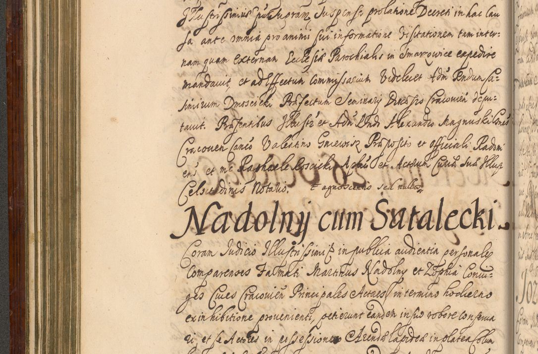 Zdjęcie nr 201 dla obiektu archiwalnego: Acta actorum episcopalium R. D. Andreae Trzebicki, episcopi Cracoviensis et ducis Severiae a die 26 Augusti anni 1661 ad annum 1666 inclusive. Volumen III.