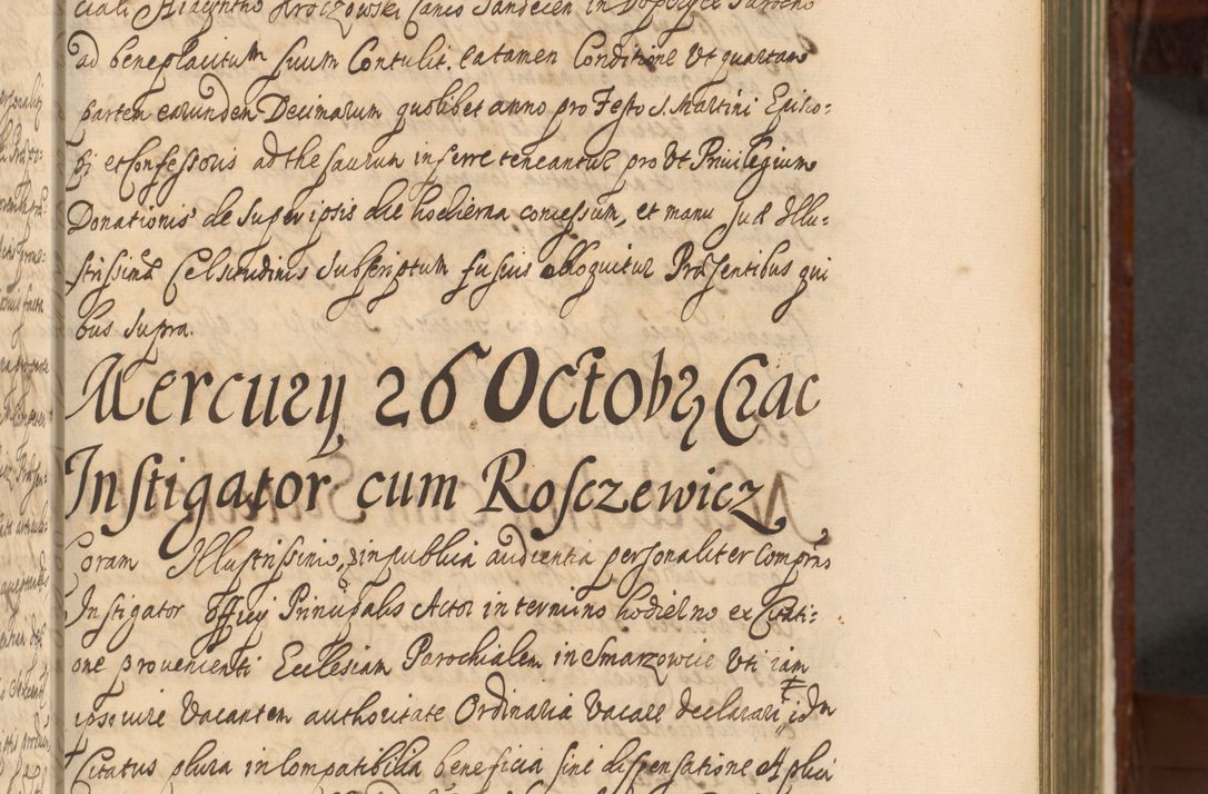 Zdjęcie nr 200 dla obiektu archiwalnego: Acta actorum episcopalium R. D. Andreae Trzebicki, episcopi Cracoviensis et ducis Severiae a die 26 Augusti anni 1661 ad annum 1666 inclusive. Volumen III.