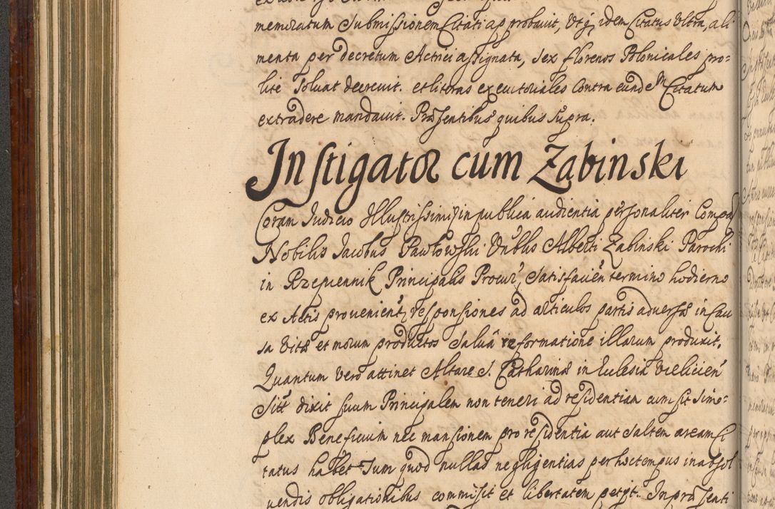 Zdjęcie nr 195 dla obiektu archiwalnego: Acta actorum episcopalium R. D. Andreae Trzebicki, episcopi Cracoviensis et ducis Severiae a die 26 Augusti anni 1661 ad annum 1666 inclusive. Volumen III.