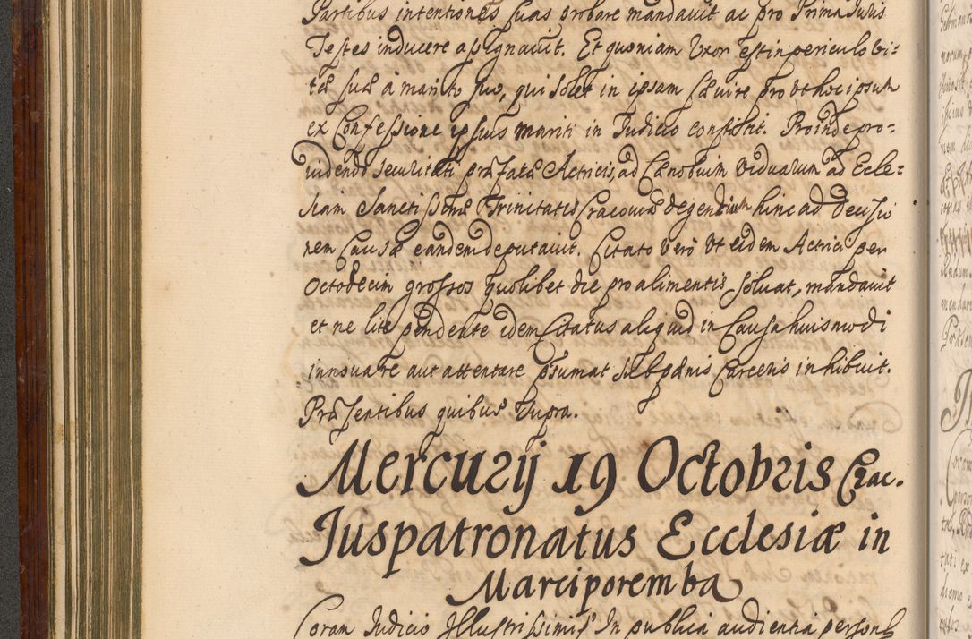 Zdjęcie nr 189 dla obiektu archiwalnego: Acta actorum episcopalium R. D. Andreae Trzebicki, episcopi Cracoviensis et ducis Severiae a die 26 Augusti anni 1661 ad annum 1666 inclusive. Volumen III.