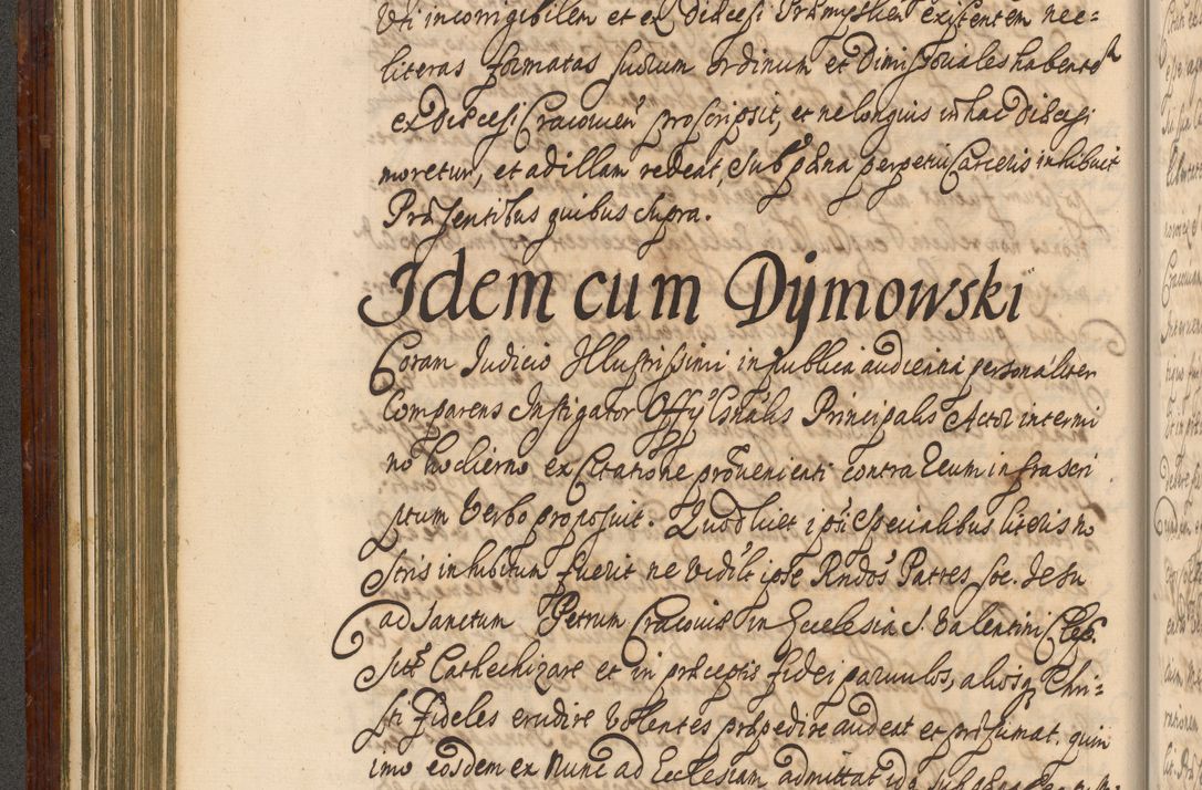 Zdjęcie nr 187 dla obiektu archiwalnego: Acta actorum episcopalium R. D. Andreae Trzebicki, episcopi Cracoviensis et ducis Severiae a die 26 Augusti anni 1661 ad annum 1666 inclusive. Volumen III.