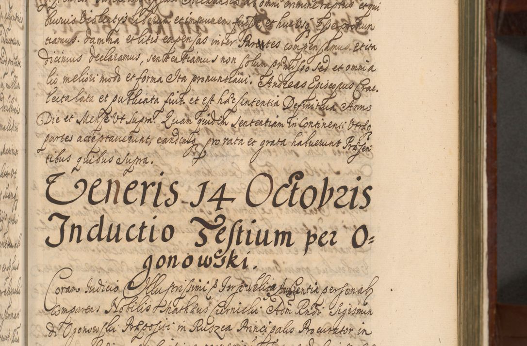 Zdjęcie nr 176 dla obiektu archiwalnego: Acta actorum episcopalium R. D. Andreae Trzebicki, episcopi Cracoviensis et ducis Severiae a die 26 Augusti anni 1661 ad annum 1666 inclusive. Volumen III.