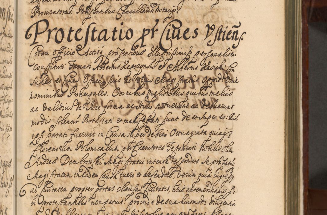 Zdjęcie nr 172 dla obiektu archiwalnego: Acta actorum episcopalium R. D. Andreae Trzebicki, episcopi Cracoviensis et ducis Severiae a die 26 Augusti anni 1661 ad annum 1666 inclusive. Volumen III.