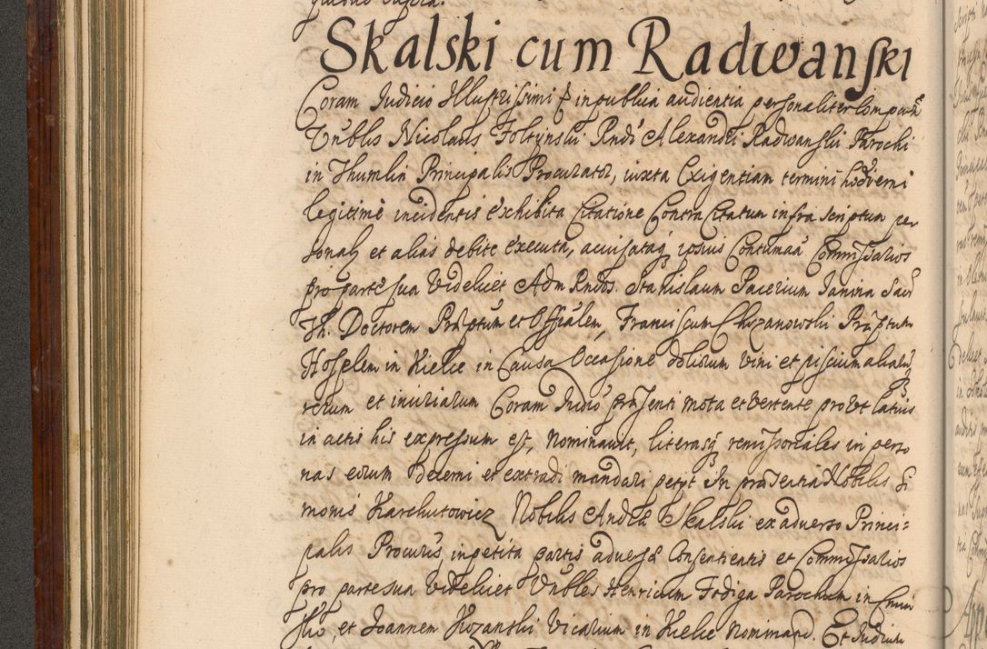 Zdjęcie nr 137 dla obiektu archiwalnego: Acta actorum episcopalium R. D. Andreae Trzebicki, episcopi Cracoviensis et ducis Severiae a die 26 Augusti anni 1661 ad annum 1666 inclusive. Volumen III.