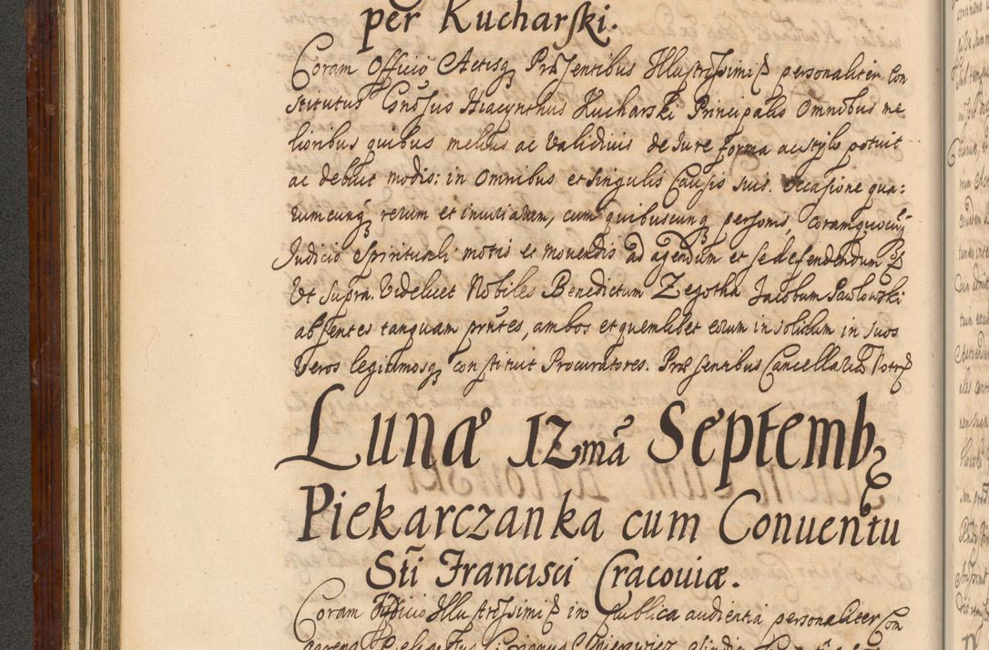 Zdjęcie nr 105 dla obiektu archiwalnego: Acta actorum episcopalium R. D. Andreae Trzebicki, episcopi Cracoviensis et ducis Severiae a die 26 Augusti anni 1661 ad annum 1666 inclusive. Volumen III.