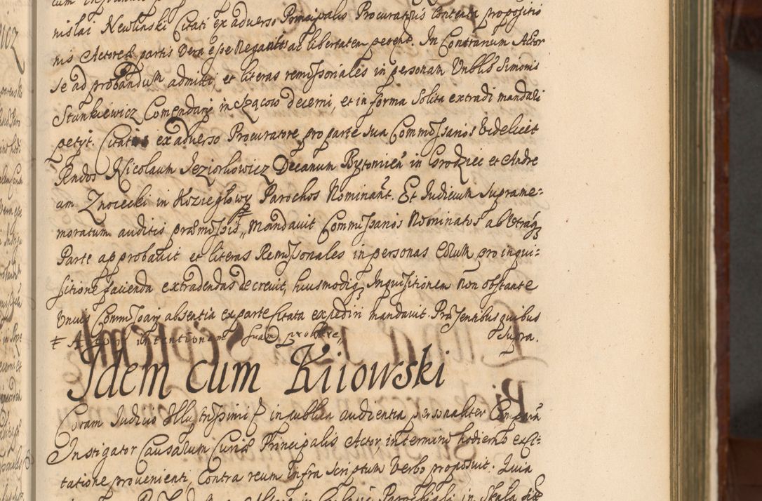 Zdjęcie nr 104 dla obiektu archiwalnego: Acta actorum episcopalium R. D. Andreae Trzebicki, episcopi Cracoviensis et ducis Severiae a die 26 Augusti anni 1661 ad annum 1666 inclusive. Volumen III.