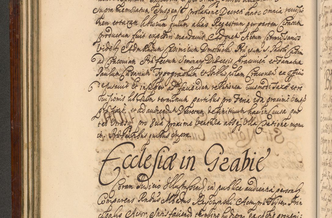 Zdjęcie nr 99 dla obiektu archiwalnego: Acta actorum episcopalium R. D. Andreae Trzebicki, episcopi Cracoviensis et ducis Severiae a die 26 Augusti anni 1661 ad annum 1666 inclusive. Volumen III.