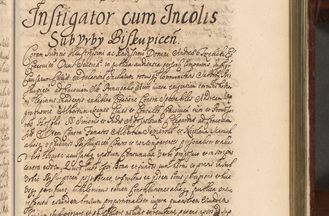 Zdjęcie nr 94 dla obiektu archiwalnego: Acta actorum episcopalium R. D. Andreae Trzebicki, episcopi Cracoviensis et ducis Severiae a die 26 Augusti anni 1661 ad annum 1666 inclusive. Volumen III.