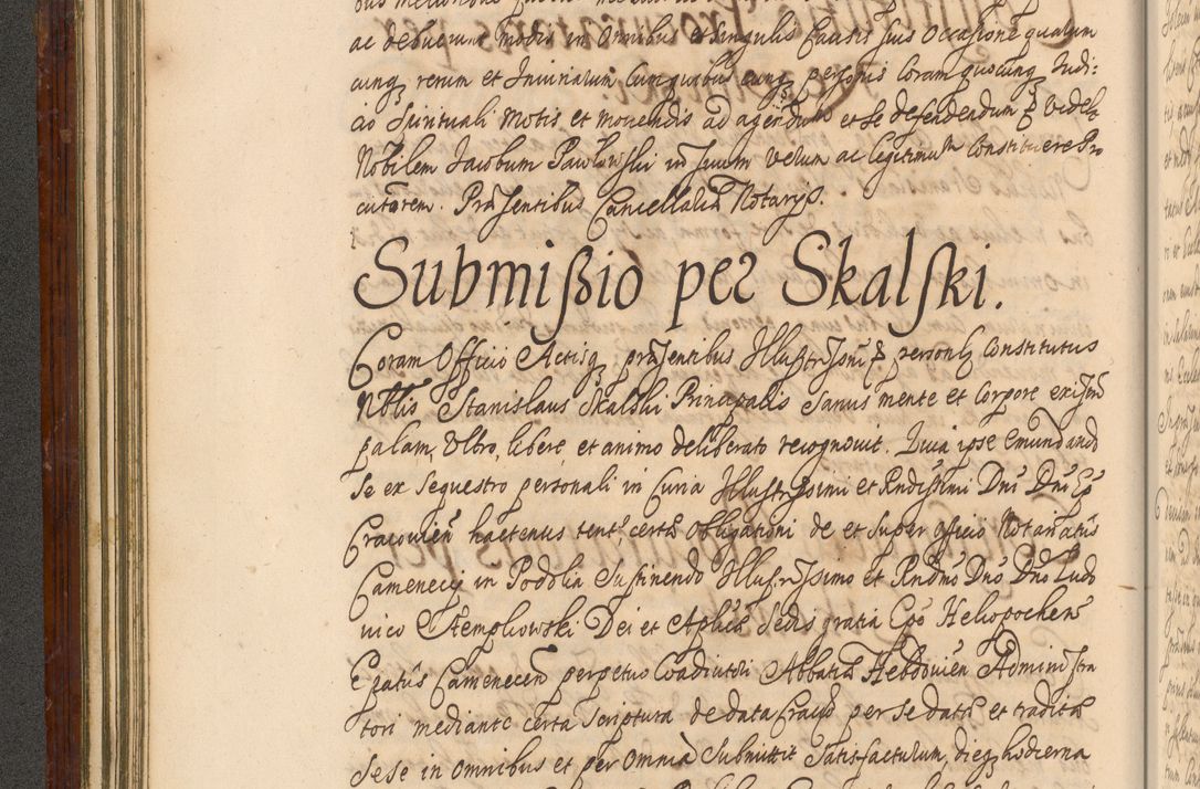 Zdjęcie nr 91 dla obiektu archiwalnego: Acta actorum episcopalium R. D. Andreae Trzebicki, episcopi Cracoviensis et ducis Severiae a die 26 Augusti anni 1661 ad annum 1666 inclusive. Volumen III.