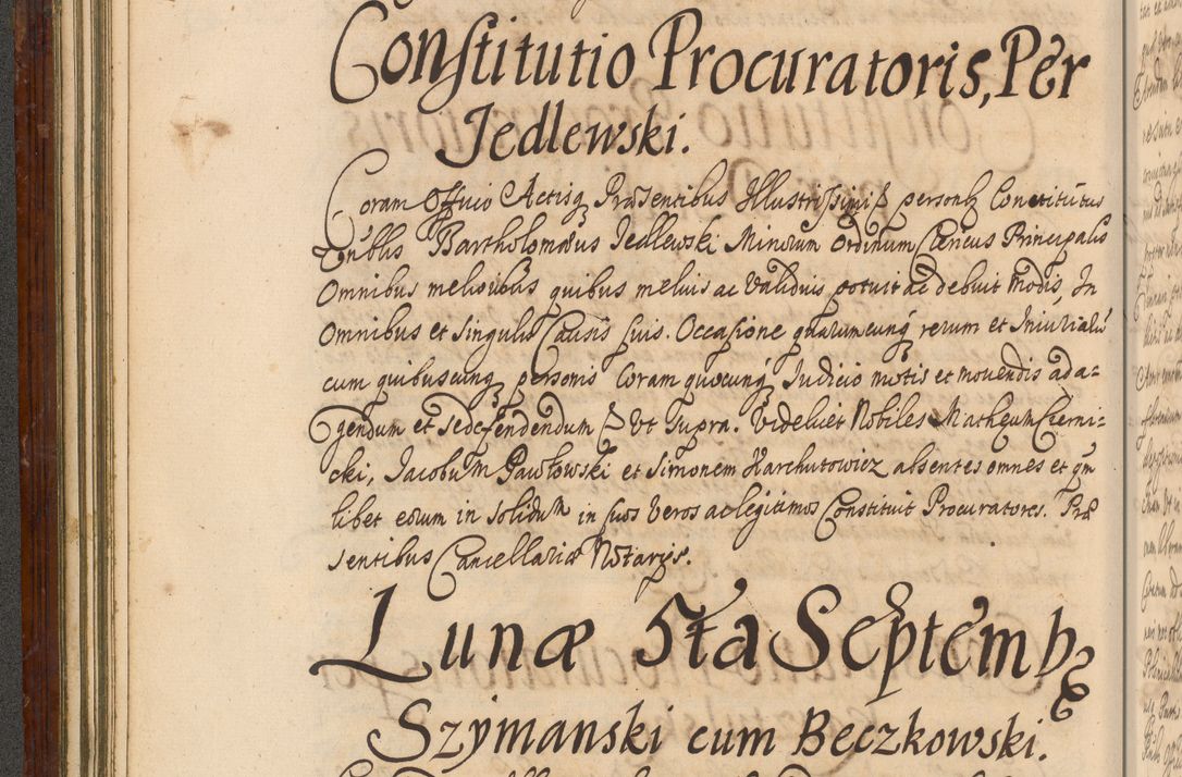 Zdjęcie nr 83 dla obiektu archiwalnego: Acta actorum episcopalium R. D. Andreae Trzebicki, episcopi Cracoviensis et ducis Severiae a die 26 Augusti anni 1661 ad annum 1666 inclusive. Volumen III.