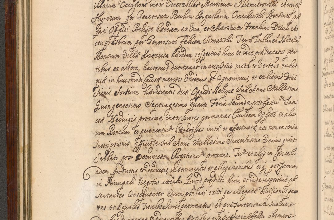 Zdjęcie nr 75 dla obiektu archiwalnego: Acta actorum episcopalium R. D. Andreae Trzebicki, episcopi Cracoviensis et ducis Severiae a die 26 Augusti anni 1661 ad annum 1666 inclusive. Volumen III.